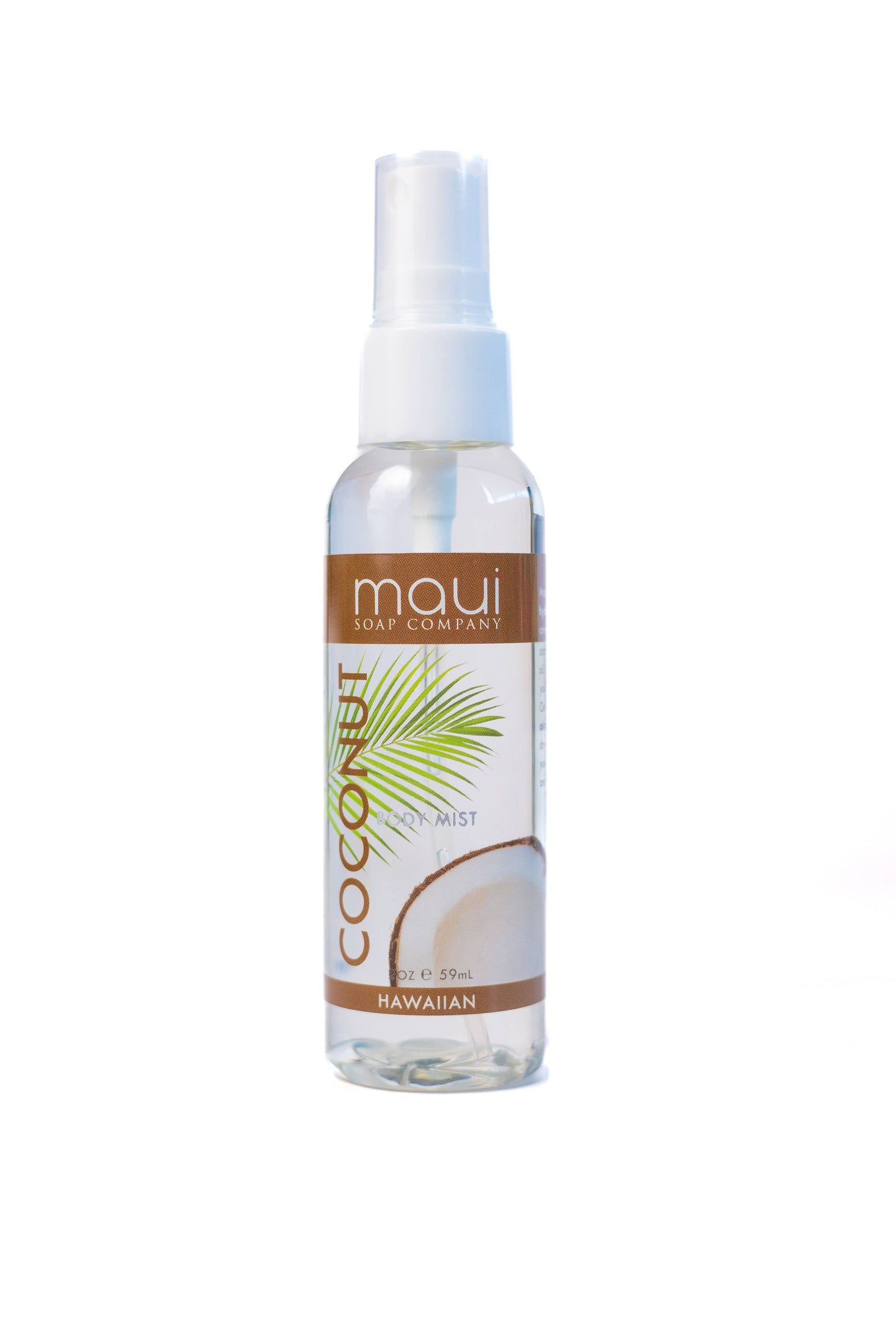 Coconut Hawaiian Body Mist - Alcohol-Free & Hydrating