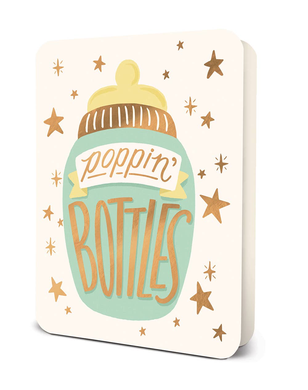 Poppin' Bottles Deluxe Greeting Card