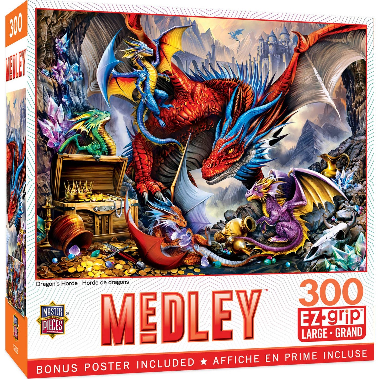 Medley - Dragon's Horde 300 Piece EZ Grip Puzzle