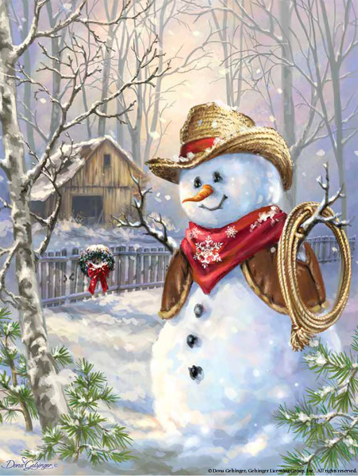 Snow Cowboy 300 pc