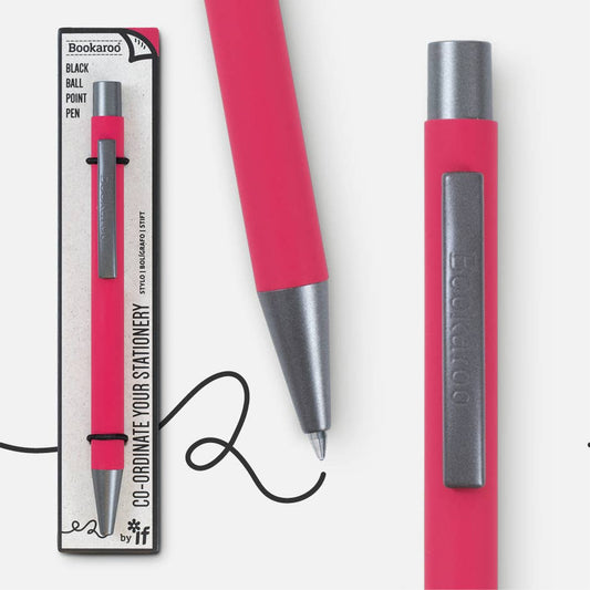 Bookaroo Pen: Hot Pink