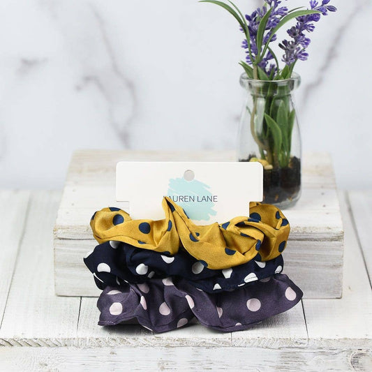 Polka Dot Hair Scrunchies Sets