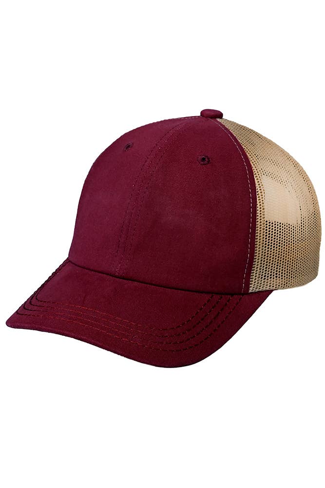 C.C Cotton Brushed Baseball Cap