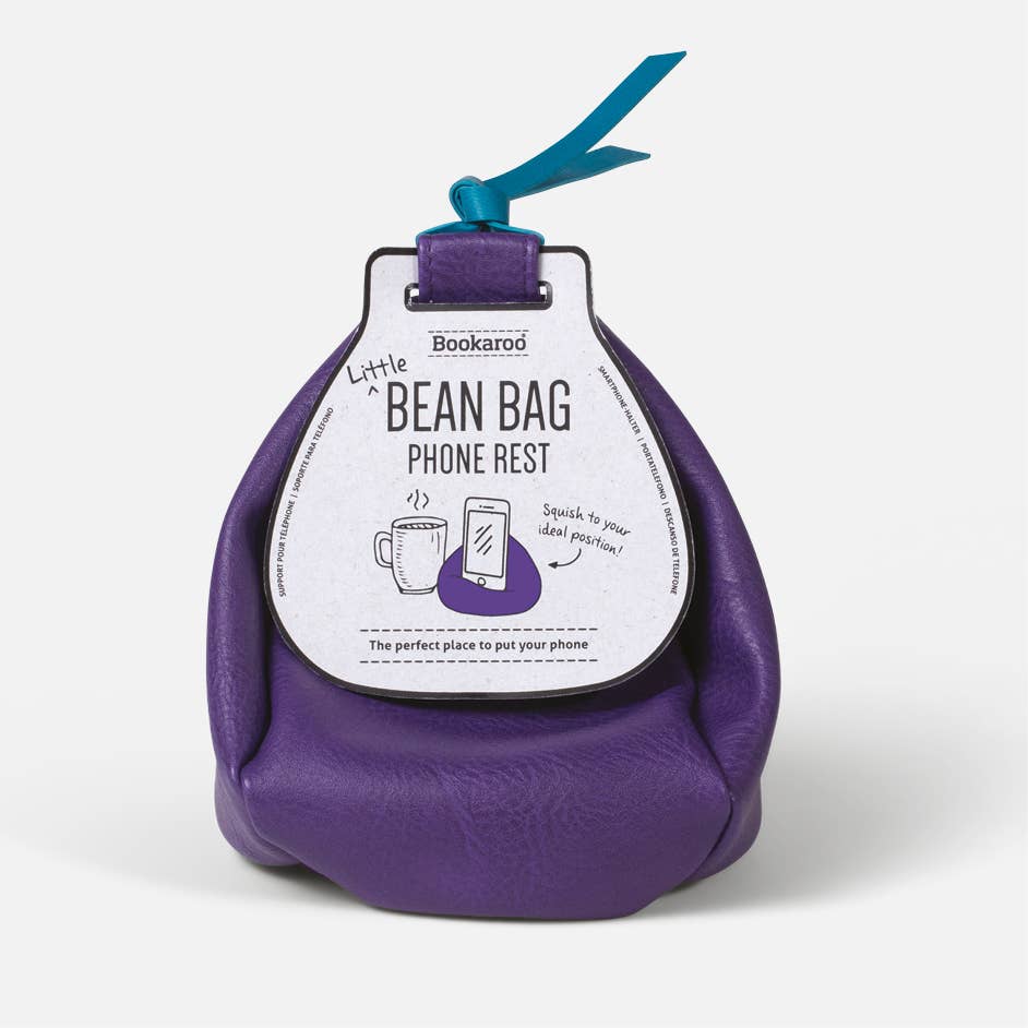 Little Bean Bag Phone Rest: Purple