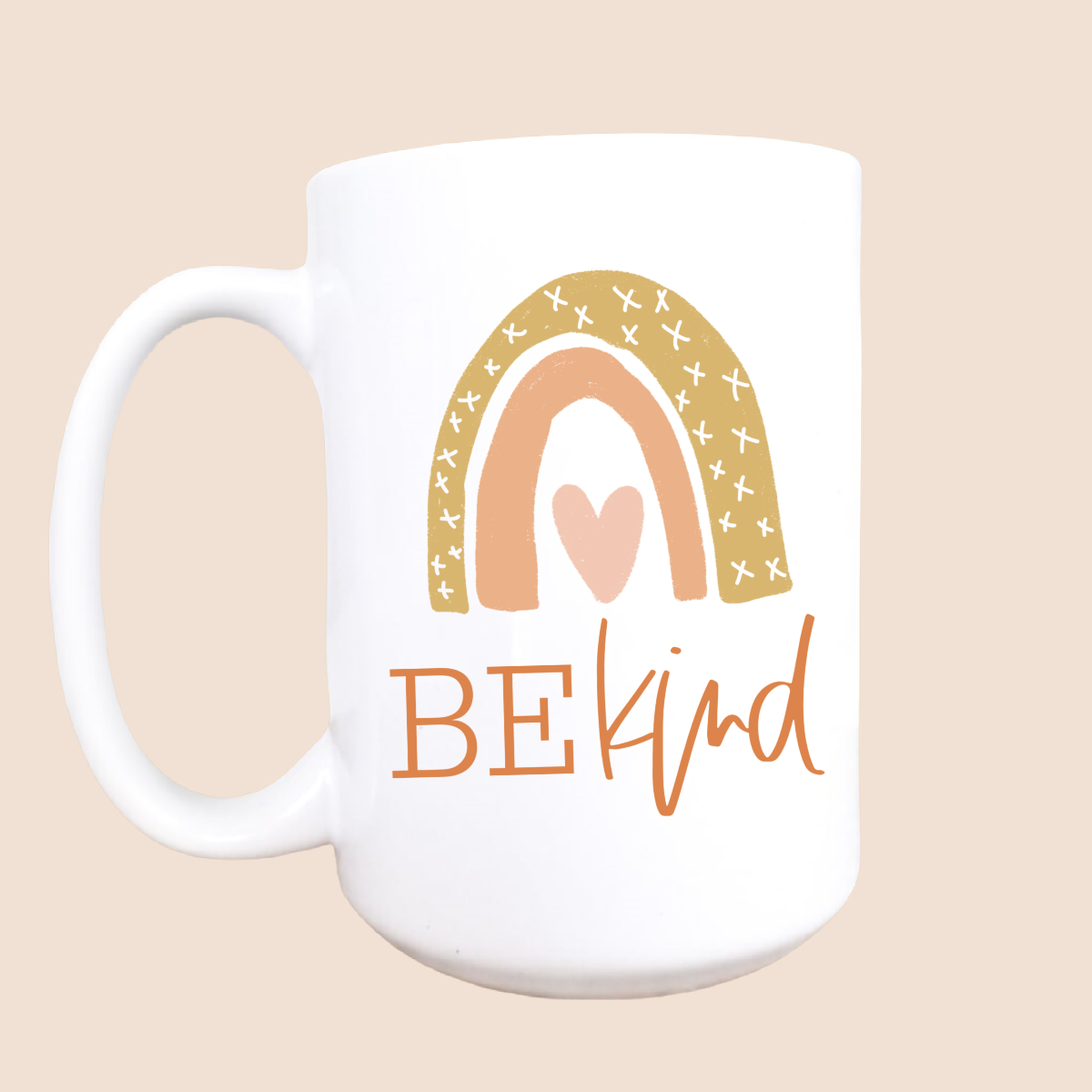 Be Kind Rainbow mug