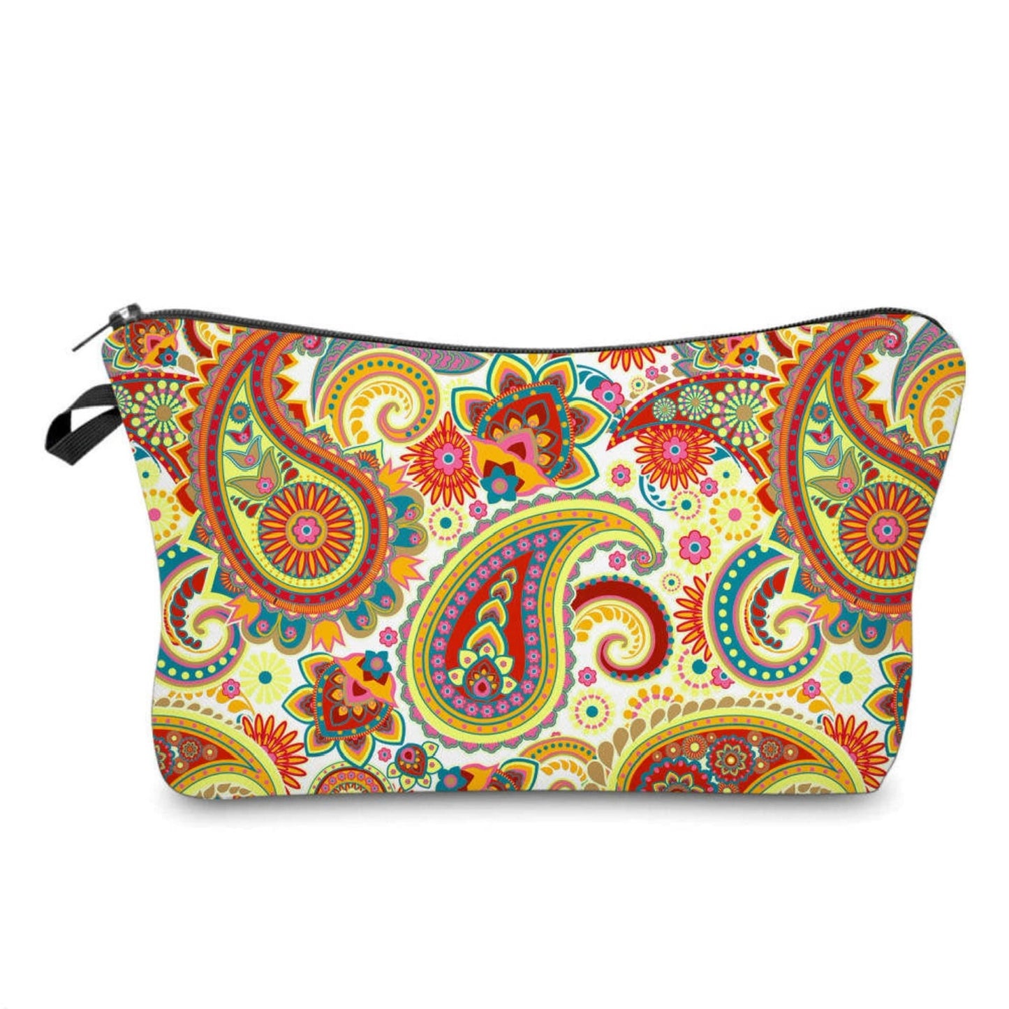 Paisley Mustard pouch