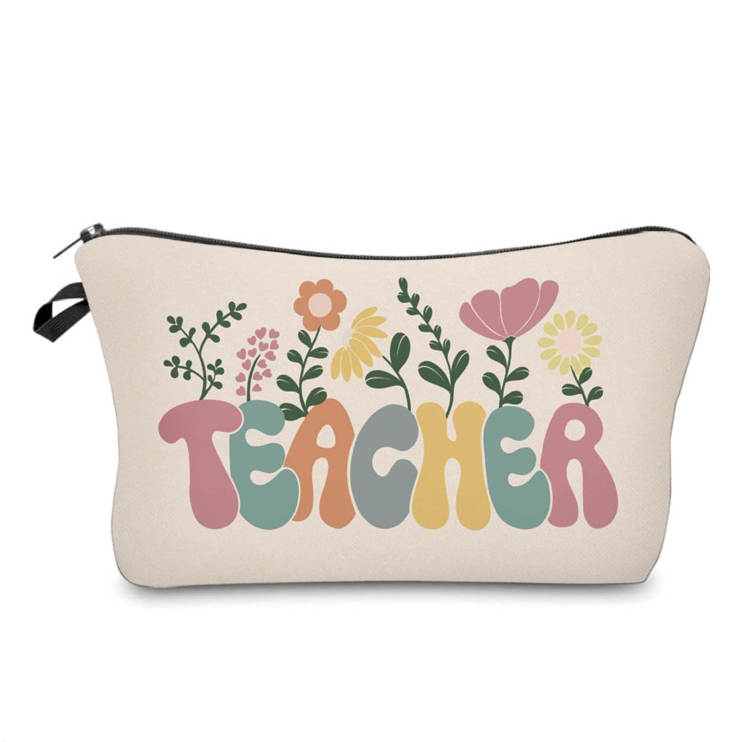 Teacher Floral Pouch